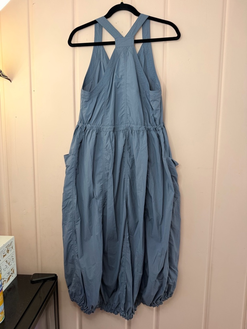 Anthropology Daily Practice Light Blue Zip-Front Dress with Pockets szSmall - Picture 3 of 6